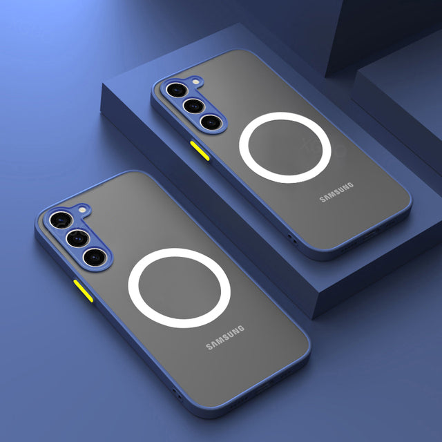 Magnetic Shockproof Case for Samsung Devices