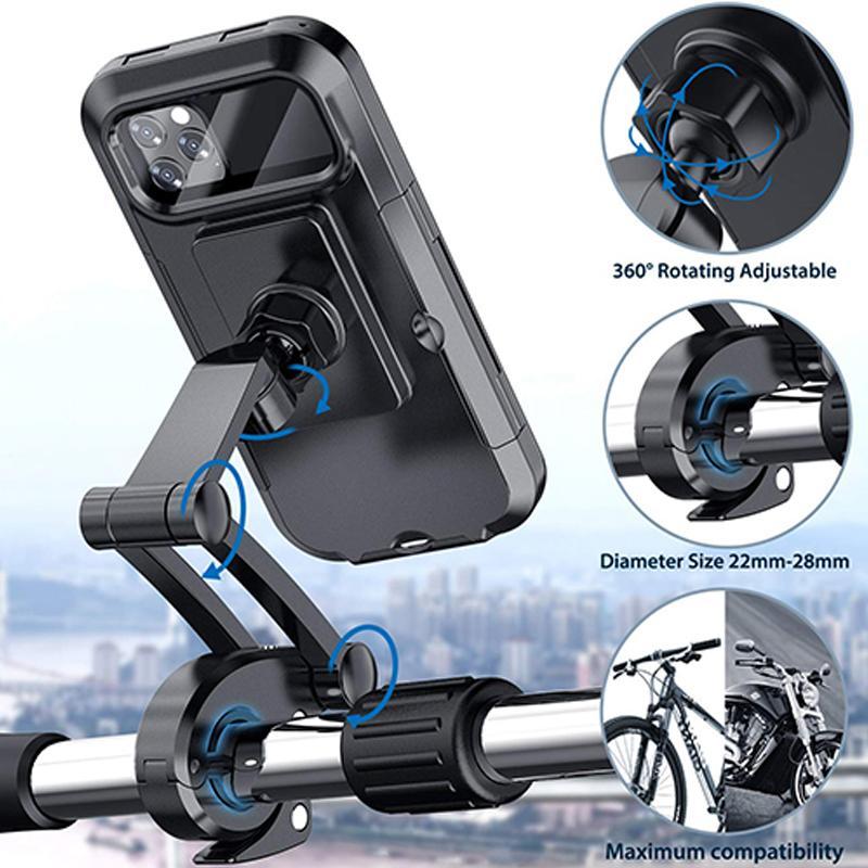 15W Waterproof Powerbank Mount for Bicycle Handlebars