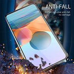 Magnetic Tempered Glass Double-Sided Phone Case for Smartphones