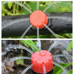 Adjustable Drip Irrigation System for Plants | 360° Water Control | Set of 100 Irrigation Droppers for Gardens, Raised Beds, and Flower Pots