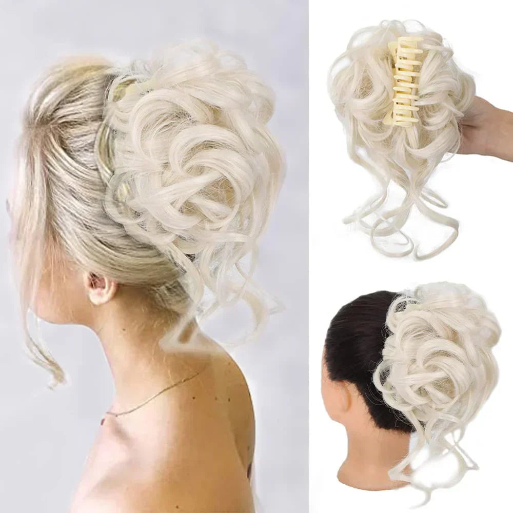 Instant Curled Bun Hair Clip