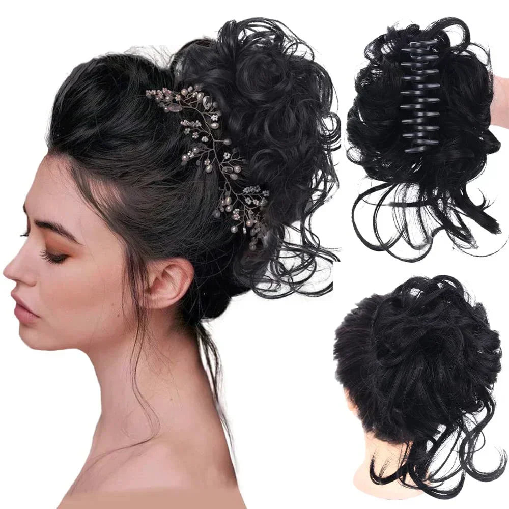 Instant Curled Bun Hair Clip