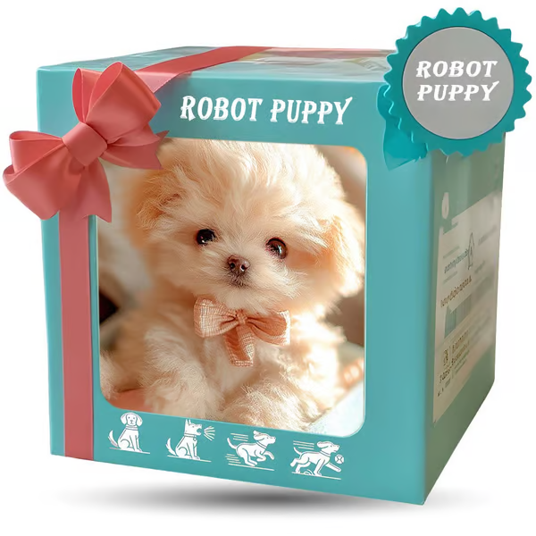 Realistic Movement Interactive Robot Puppy | Electronic Dog Toy for Children and Animal Enthusiasts