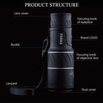 High Zoom Night Vision Monocular for Outdoor Viewing