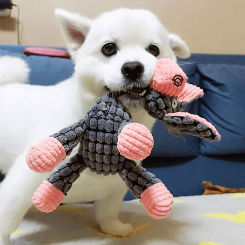 Durable Plush Dog Toy | Bite-Resistant and Long-Lasting Design | Available in Various Models