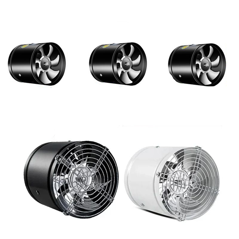 High-Performance, Versatile, Quiet Exhaust Fan with Strong Suction Power