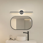 Chic LED Wall Lamp in Black/Gold