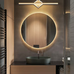 Chic LED Wall Lamp in Black/Gold