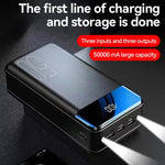 50,000 mAh Power Bank | Ultra-Fast Charging | Compatible with Laptop, Tablet & Smartphone | Compact & Highly Powerful