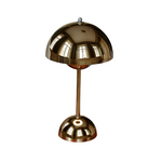 Scandinavian Design Lamp with Flower Glow