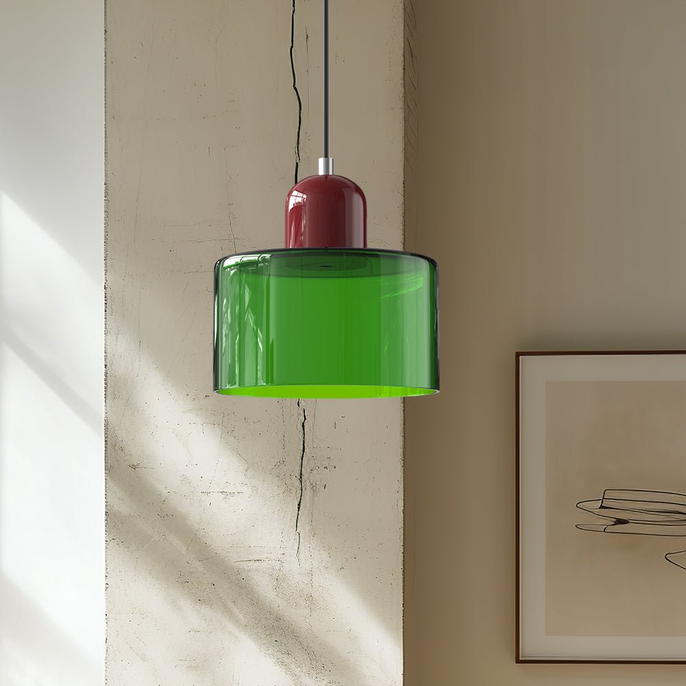 Bauhaus Style Pendant Light, Modern Design, Metal Finish, Ideal for Living Room