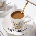 Stylish Coffee Mug with Mirror Effect | Creative Ceramic Mug with Reflection | Perfect for Home & Office
