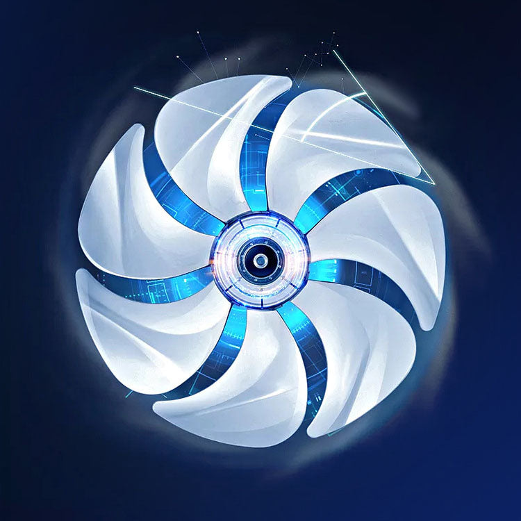 High-Performance, Versatile, Quiet Exhaust Fan with Strong Suction Power