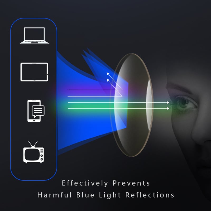 Men's Ultra-Light Anti-Blue Light Glasses for Presbyopia