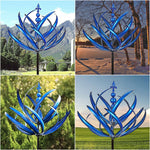 Garden Weather Vane | Lotus Spinner