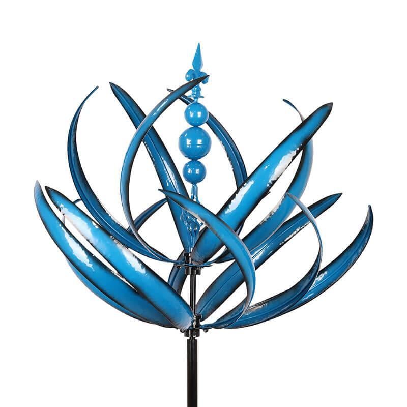 Garden Weather Vane | Lotus Spinner