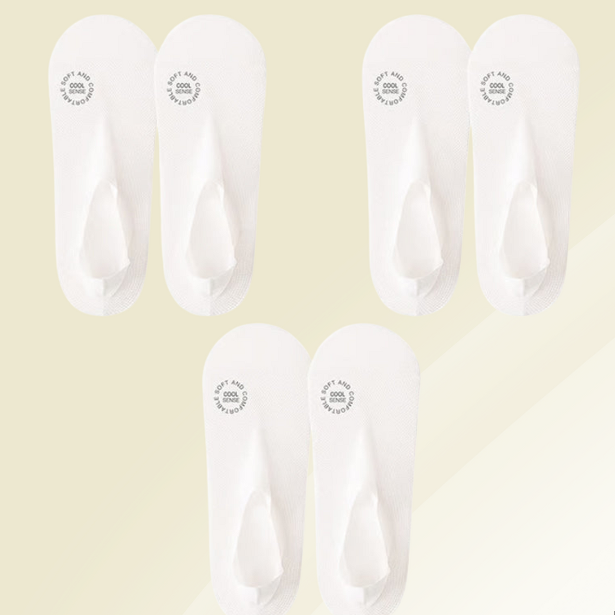 3+3 FREE | Non-Slip Grip – Stays in place. No slipping. Comfortable feel.
