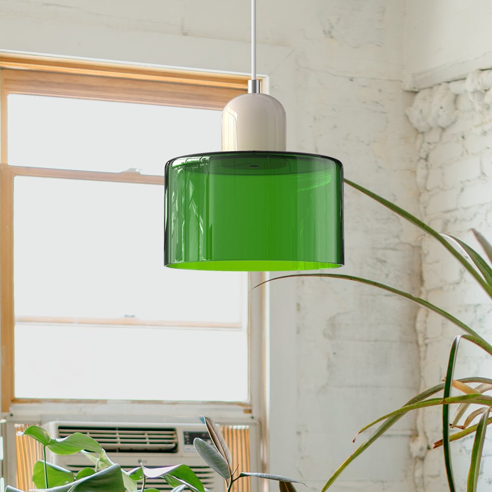 Bauhaus Style Pendant Light, Modern Design, Metal Finish, Ideal for Living Room