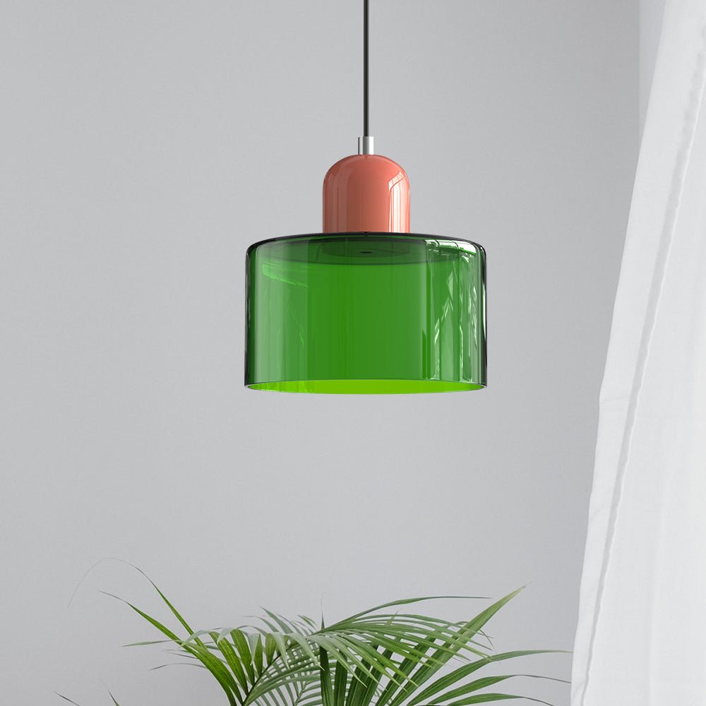 Bauhaus Style Pendant Light, Modern Design, Metal Finish, Ideal for Living Room