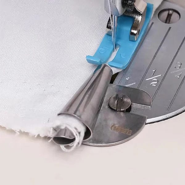 8-Piece Hemming Foot Set for Rolled Hems | Accurate Hem Guidance for Sewing Machines | Suitable for Lightweight to Heavy Fabrics
