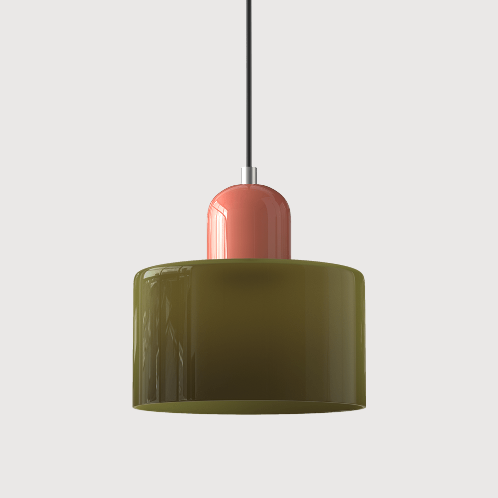 Bauhaus Style Pendant Light, Modern Design, Metal Finish, Ideal for Living Room