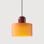 Bauhaus Style Pendant Light, Modern Design, Metal Finish, Ideal for Living Room