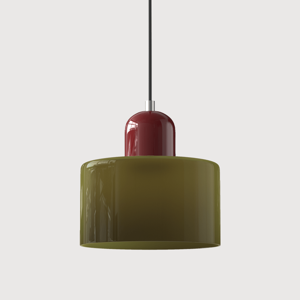 Bauhaus Style Pendant Light, Modern Design, Metal Finish, Ideal for Living Room