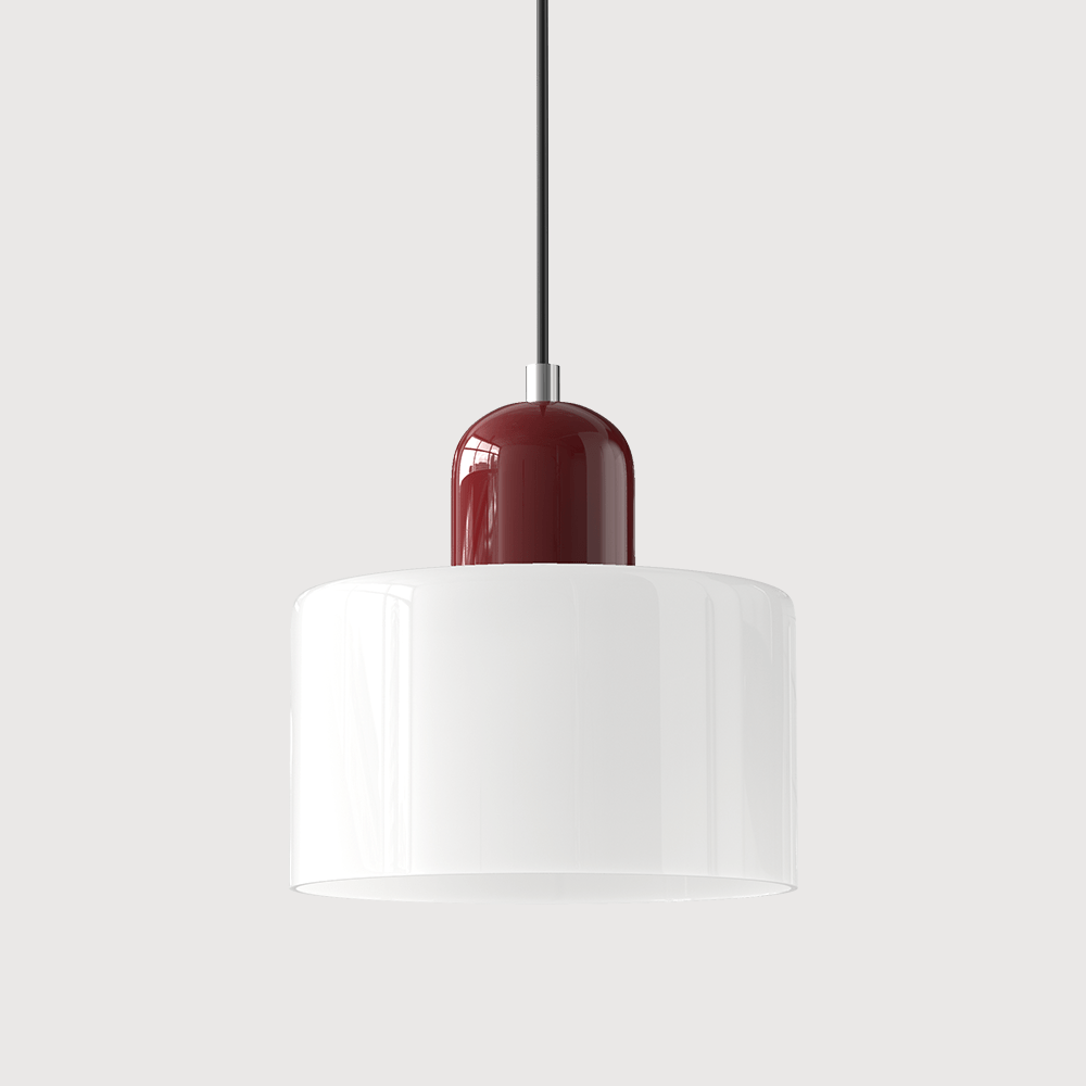 Bauhaus Style Pendant Light, Modern Design, Metal Finish, Ideal for Living Room