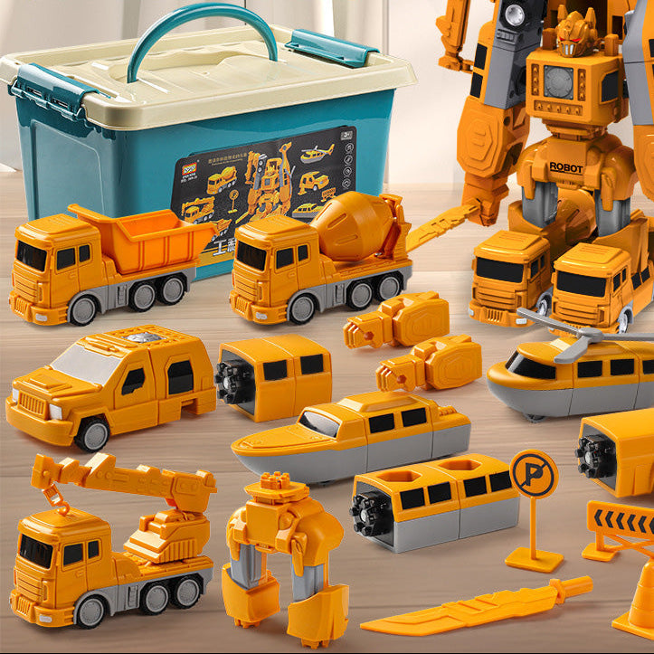Creative Magnetic Construction Vehicle Set | 50% DISCOUNT