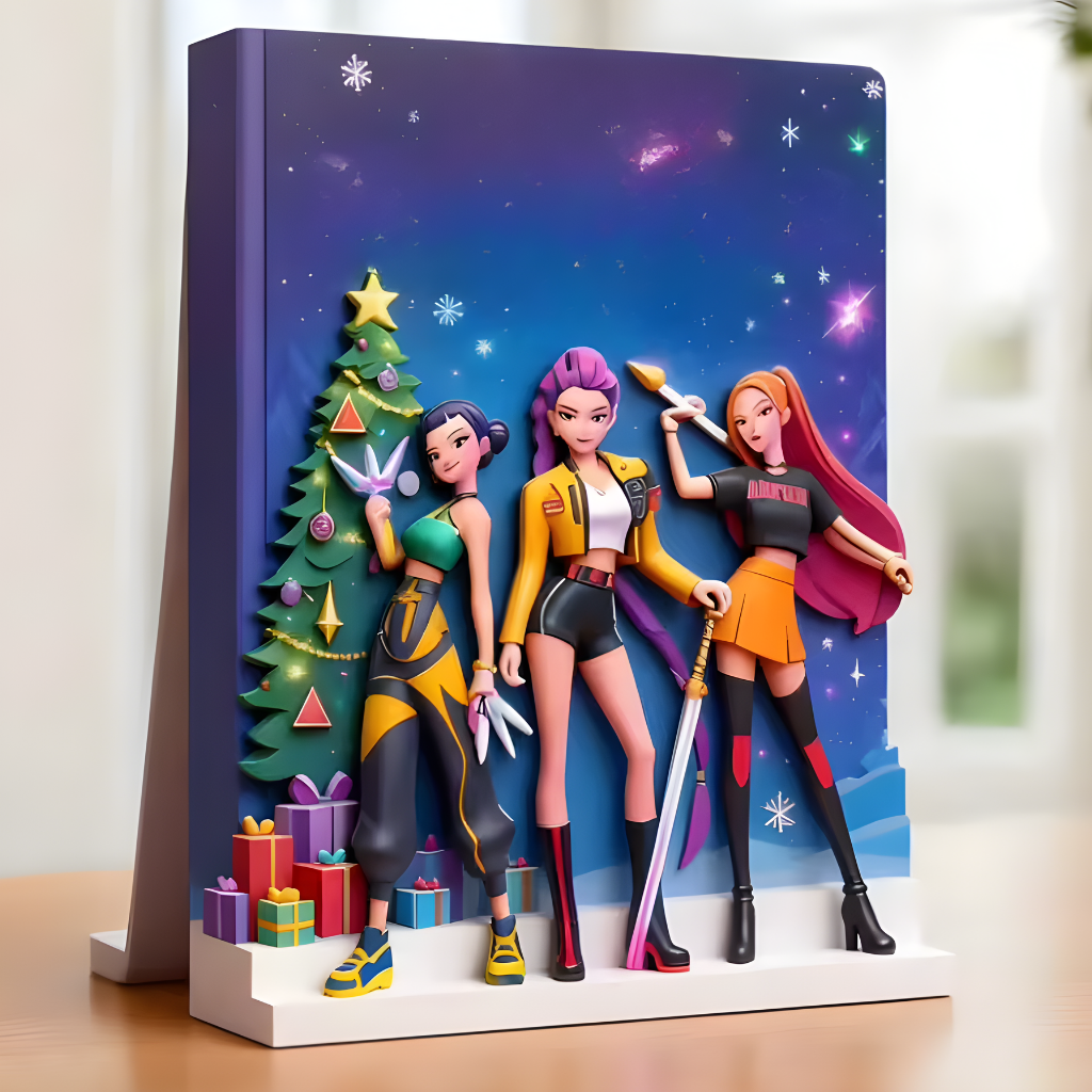 Anime Figures Advent Calendar Surprise Gift Box