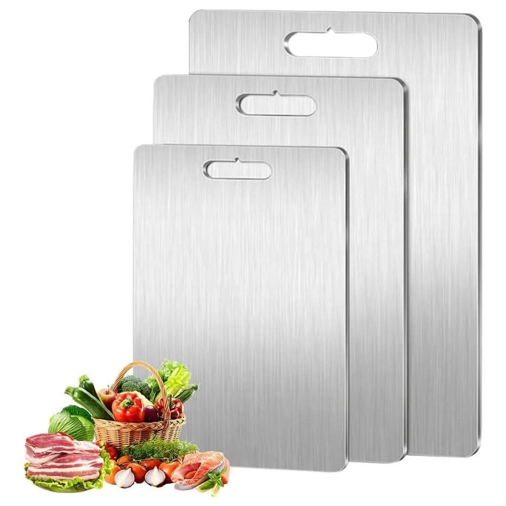 Stainless Steel Cutting Board for Hygienic and Precise Work