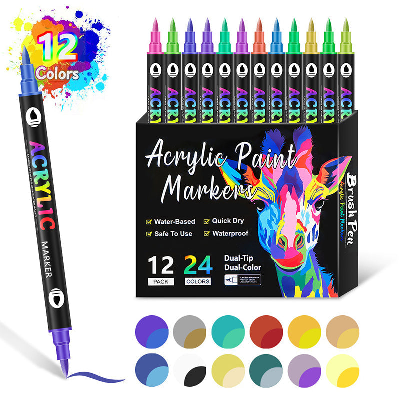 Set of Acrylic Paint Markers