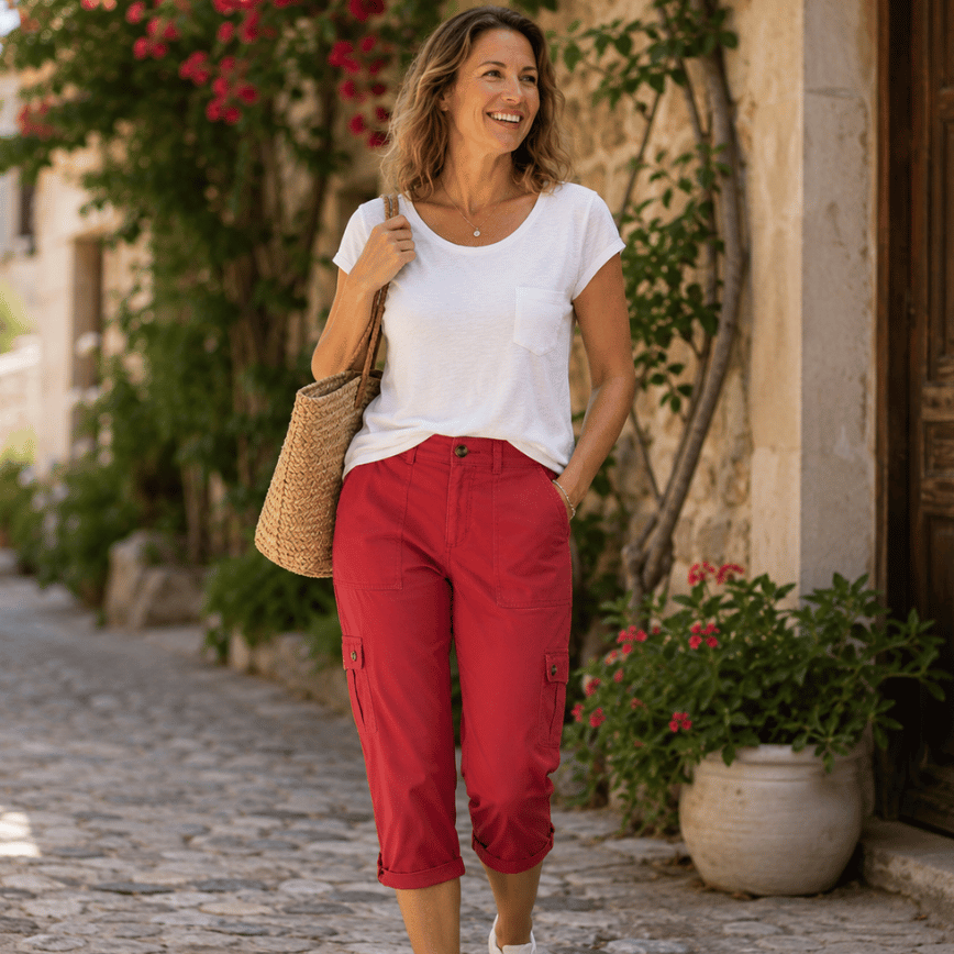 Comfortable Capri Pants | 50% DISCOUNT