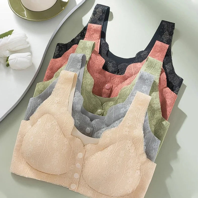 Front Button Bra for All-Day Comfort & Secure Support | Buy 1 Get 1 Free