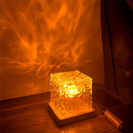 LED Night Light Water Wave Projector