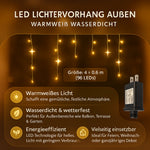 Outdoor Waterproof Warm White LED Light Curtain