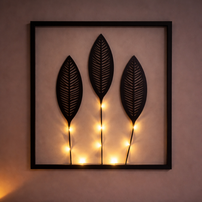 Color-Changing LED Frame Lamp for Indoor Use