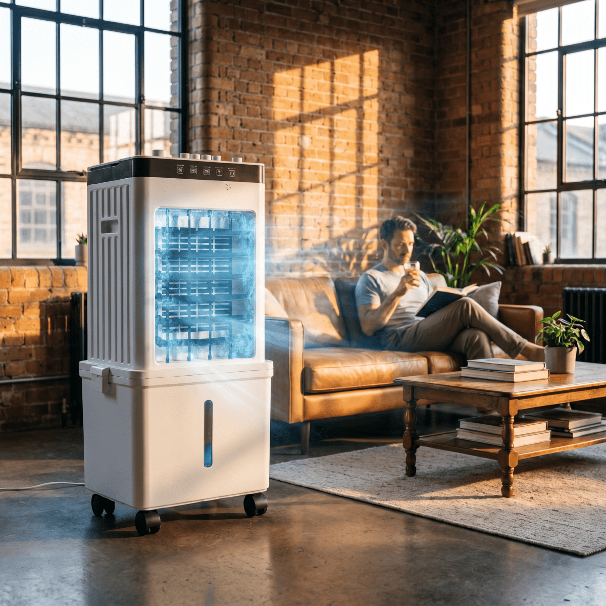 Portable Air Cooler & Fan – Versatile 3-in-1 Freshness for Home