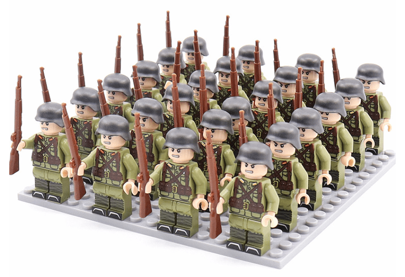 21-Piece Figure Building Set for Kids and Collectors