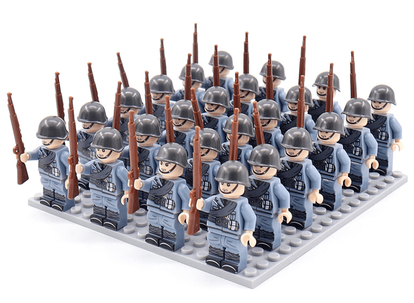 21-Piece Figure Building Set for Kids and Collectors