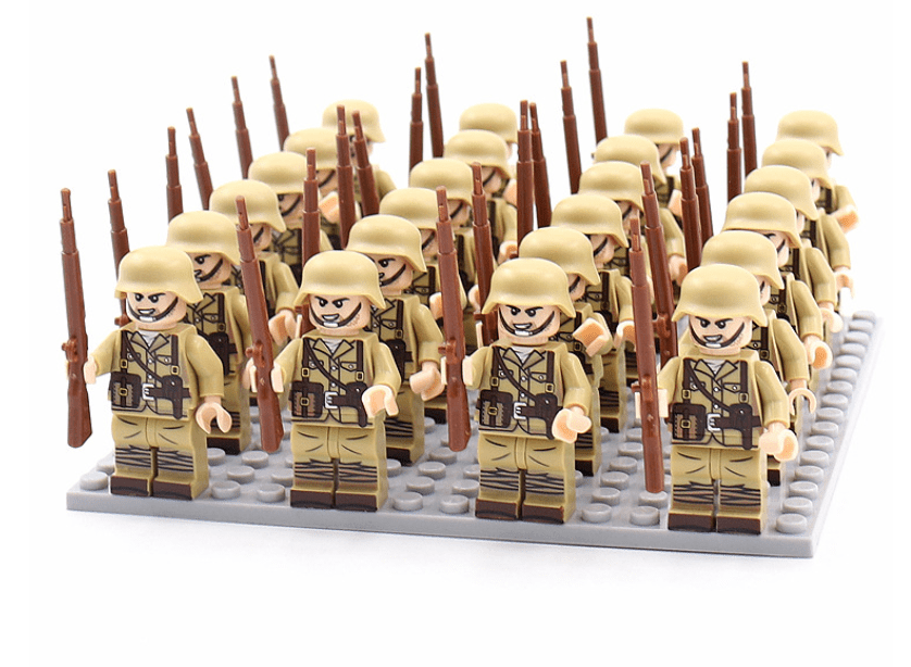 21-Piece Figure Building Set for Kids and Collectors