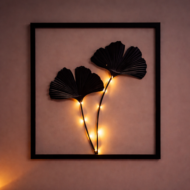 Color-Changing LED Frame Lamp for Indoor Use