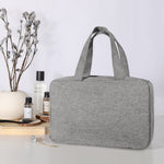 Compact Water-Resistant Travel Cosmetic Organizer | Features 4 Compartments & 360° Hook | Suitable for Men & Women