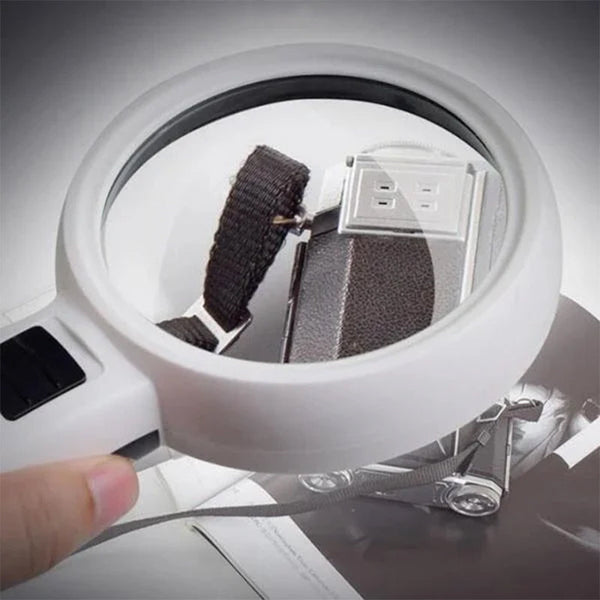 30x Magnifying Glass with LED Light