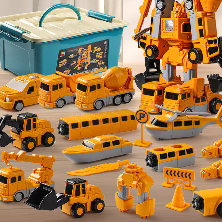 Creative Magnetic Construction Vehicle Set | 50% DISCOUNT