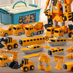 Creative Magnetic Construction Vehicle Set | 50% DISCOUNT