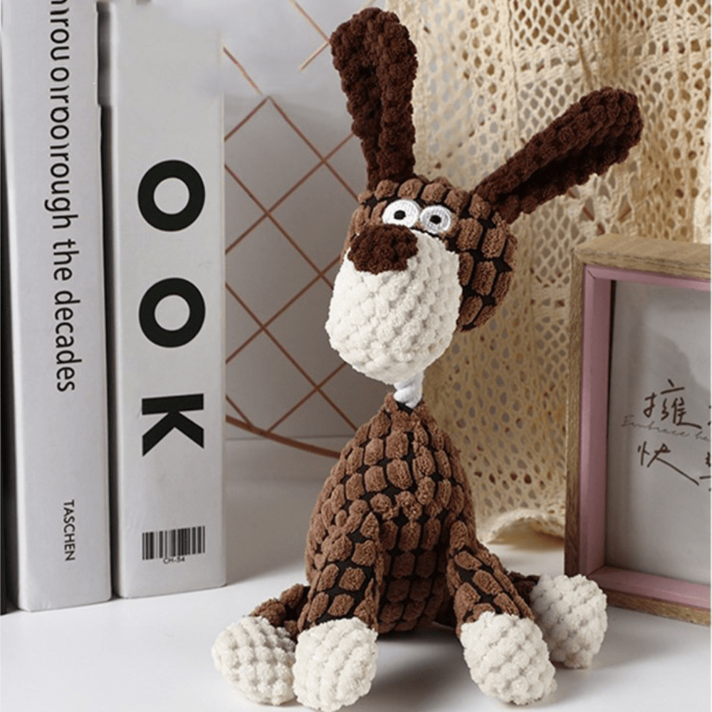 Durable Plush Dog Toy | Bite-Resistant and Long-Lasting Design | Available in Various Models