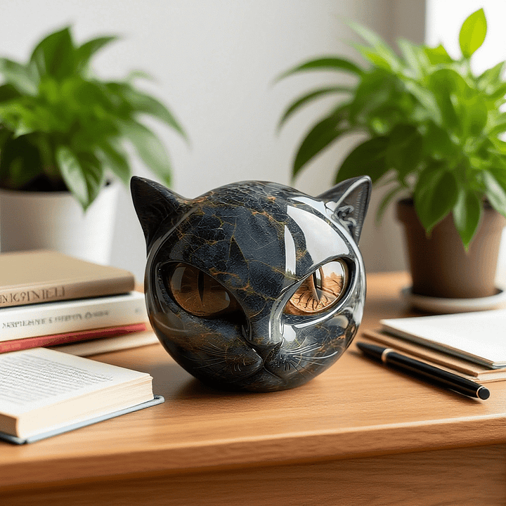 50% Off | Mystical Black Cat Sculpture