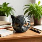 50% Off | Mystical Black Cat Sculpture