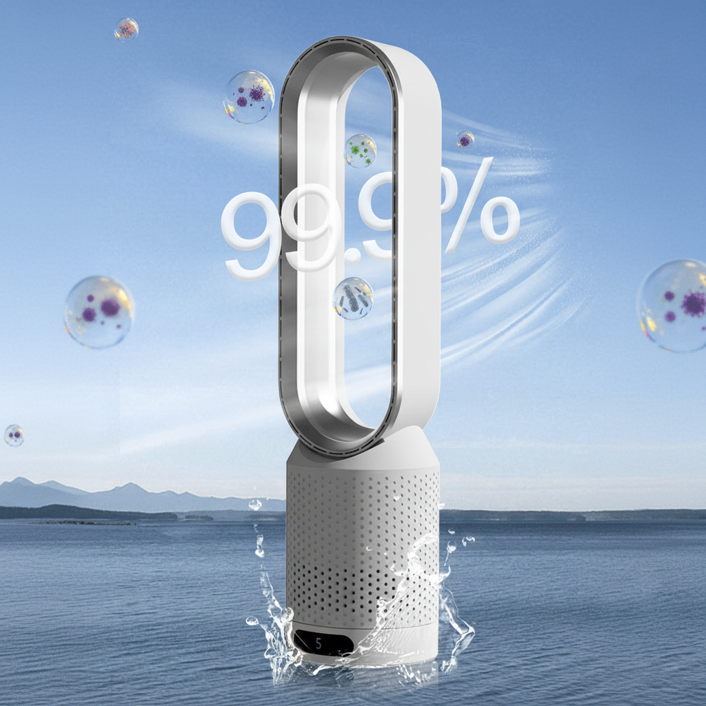 3-in-1 Tower Fan for Fresh Air and Comfortable Living